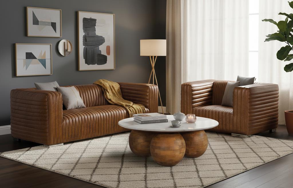 FAUTEUIL EN CUIR